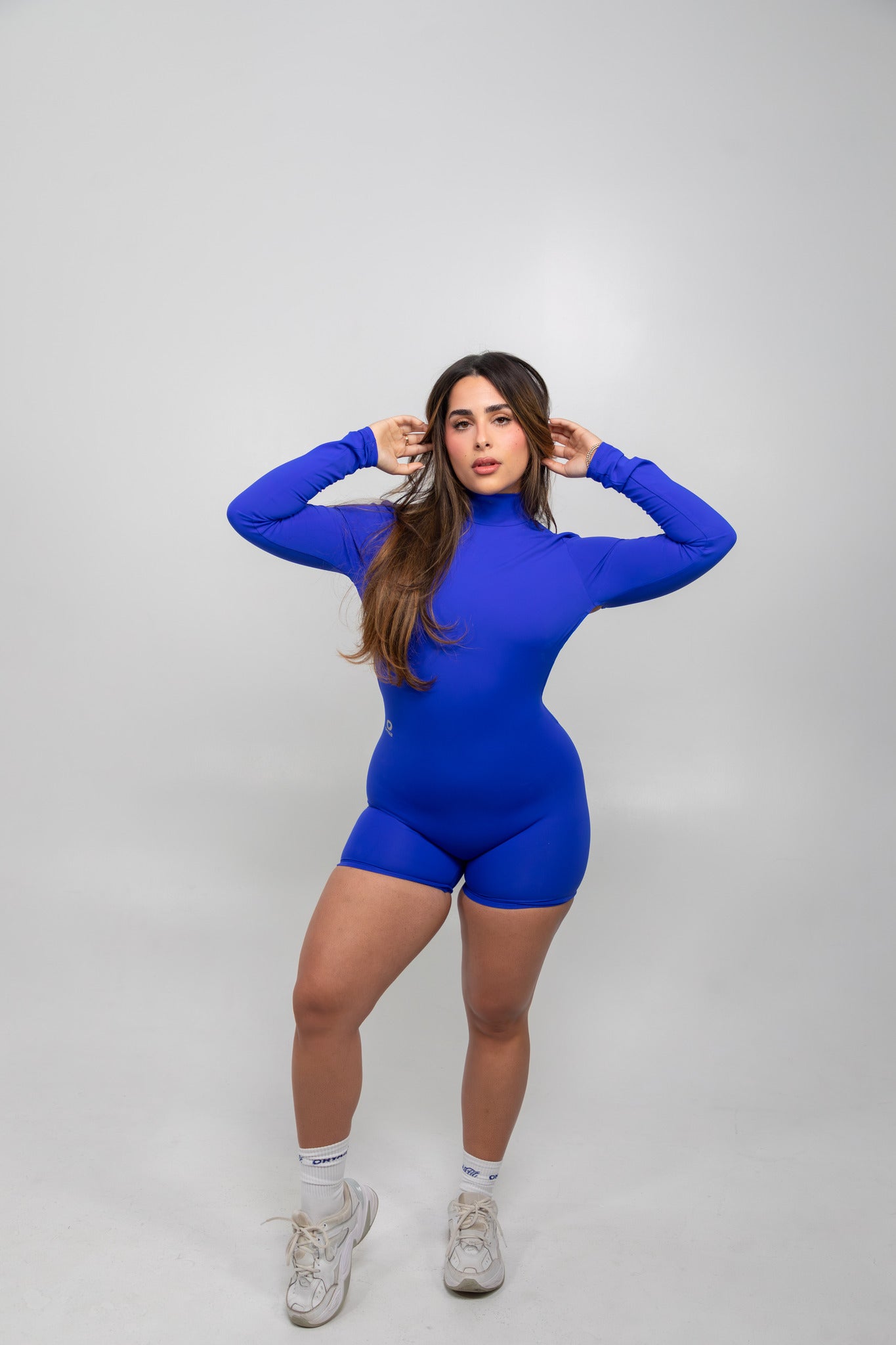 Embrace Long Sleeve High Neck Romper