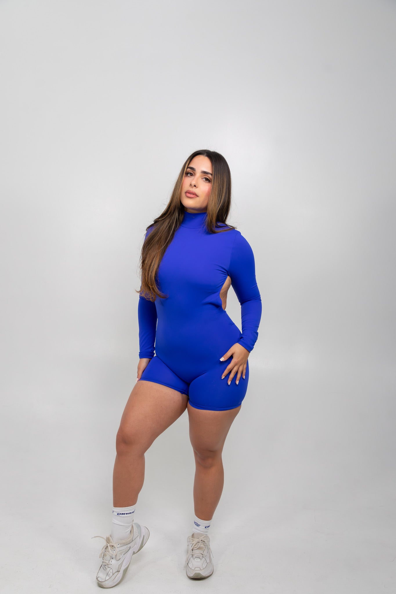 Embrace Long Sleeve High Neck Romper