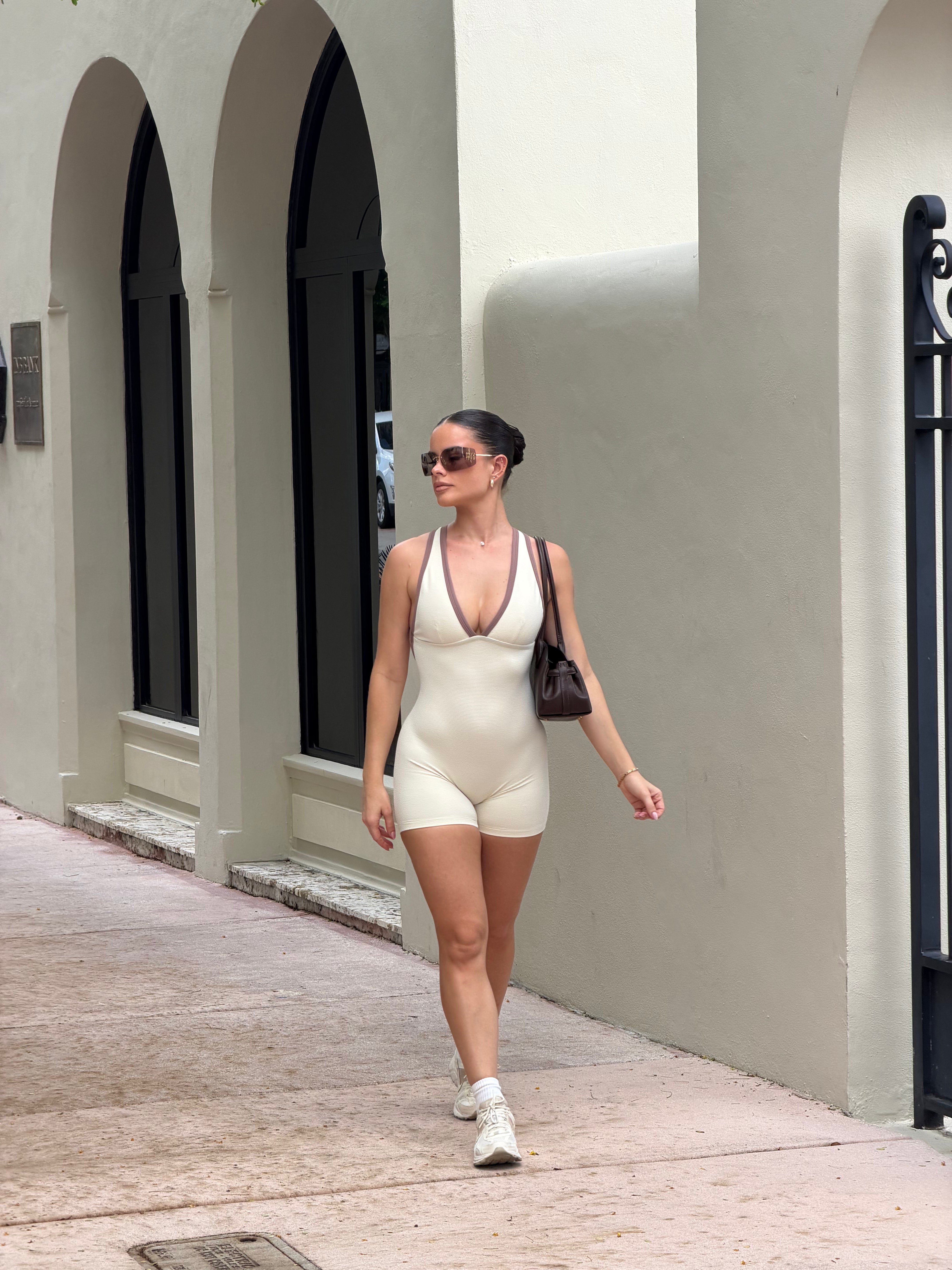 Everyday Ribbed All-in-One Adjustable Romper