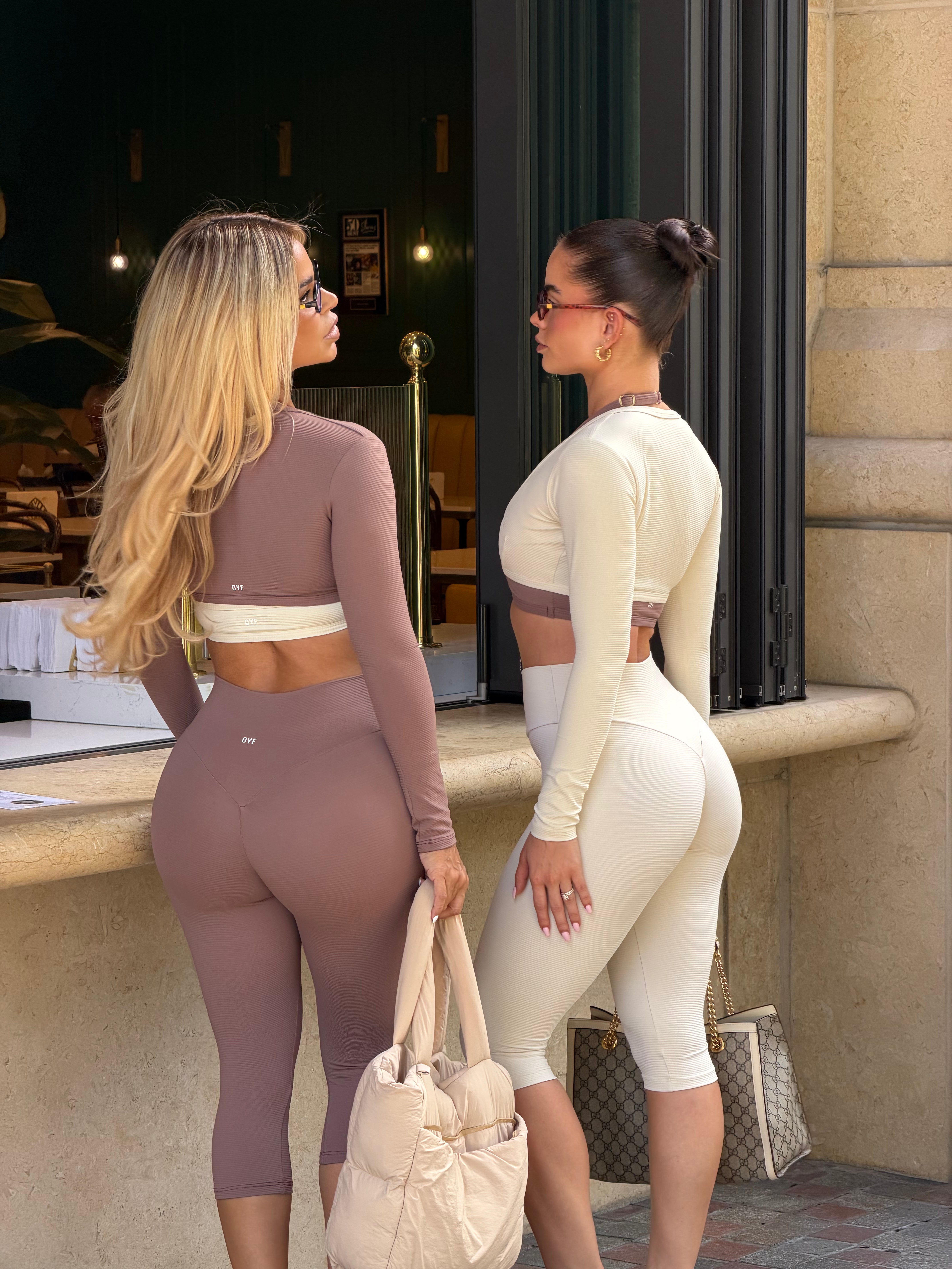 Everyday Ribbed Contour Capri Leggings