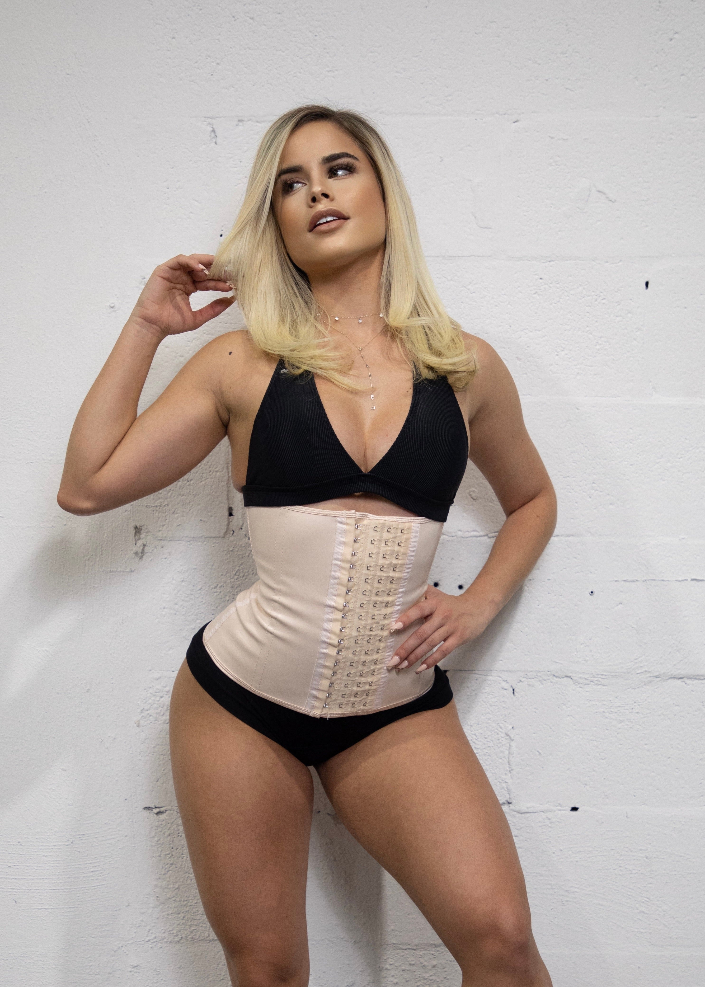 Long Nude OhYas Curve Waist Trainer