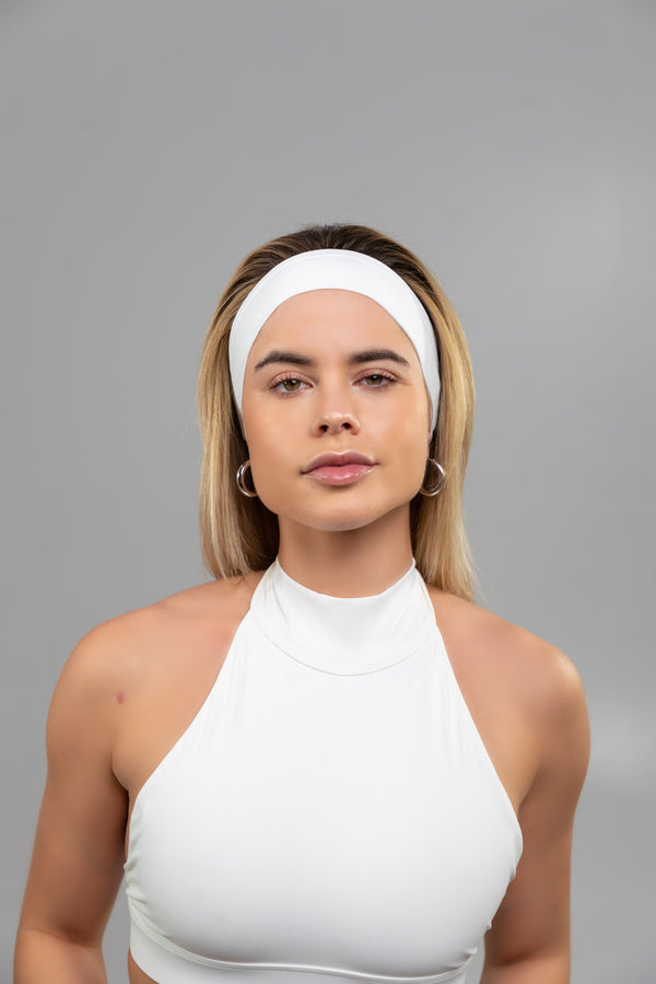 Crystal White Headband