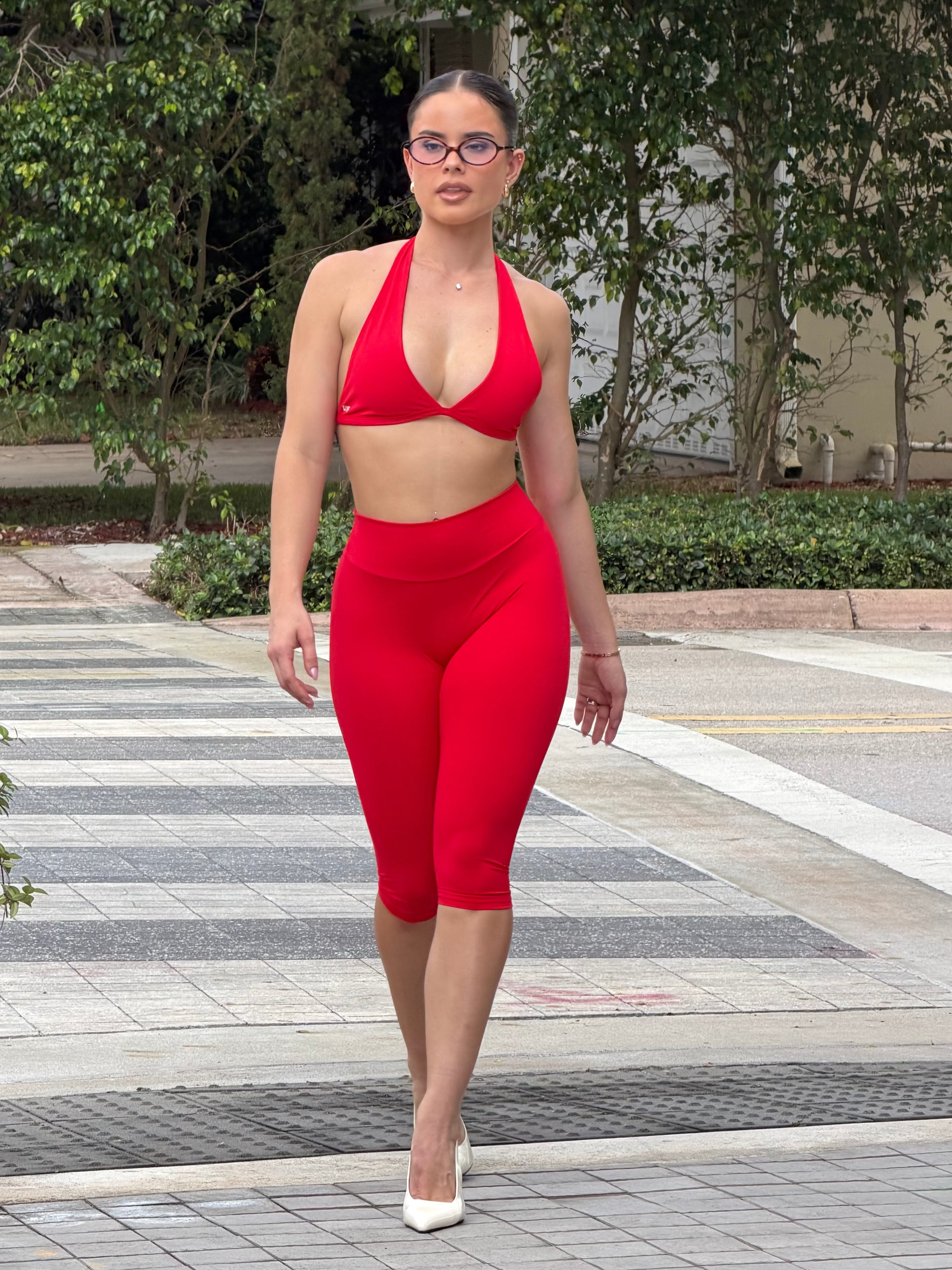 Aeroflex Triangle Halter Tie Bra