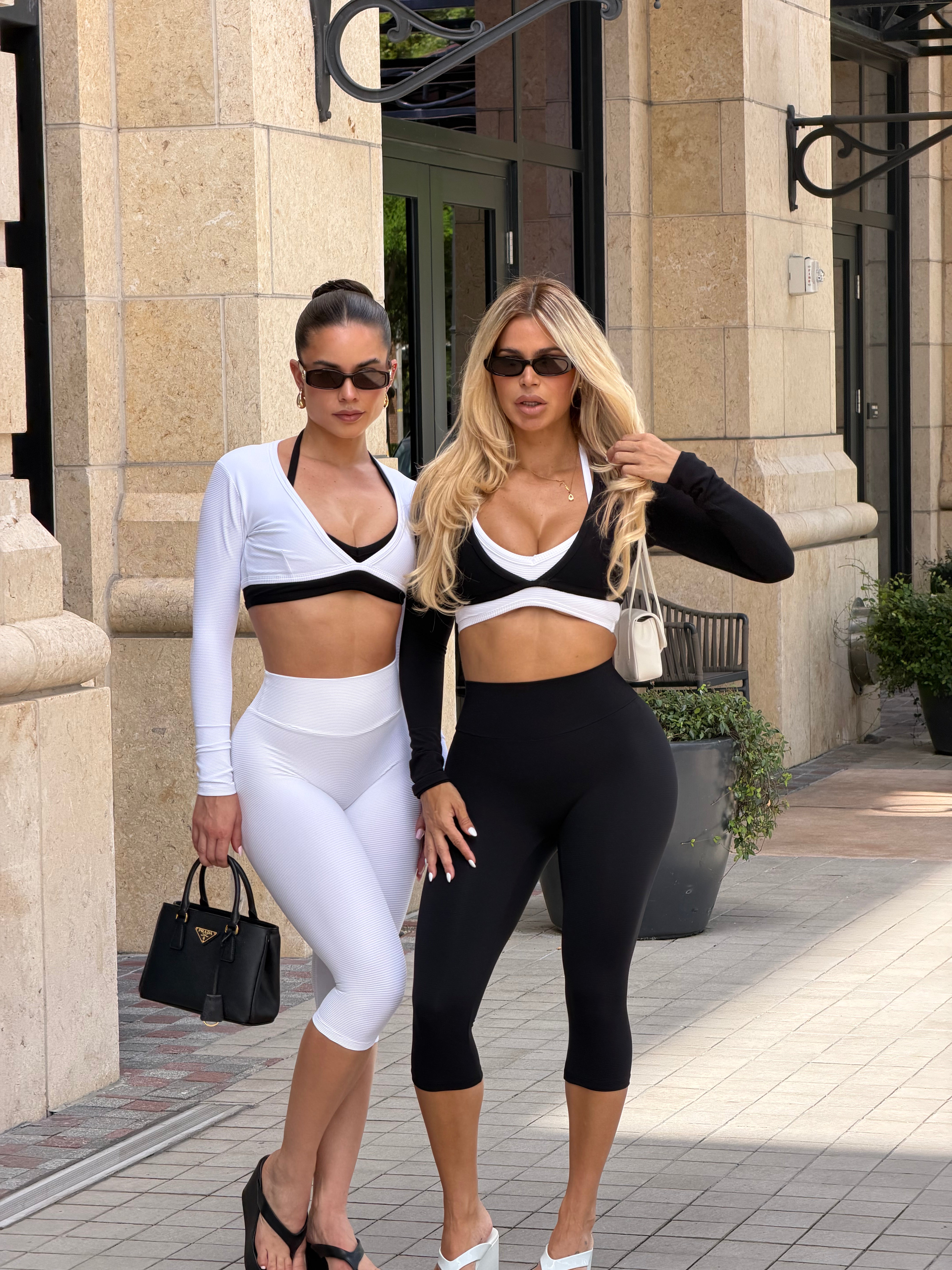 Everyday Ribbed Contour Capri Leggings